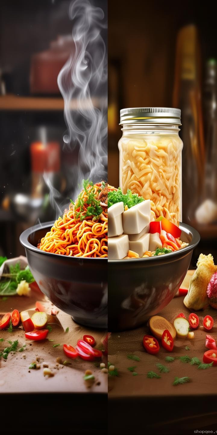 腐乳VS方便面调料，谁才是现代鲜味之王？🧄🍜